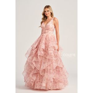 Pink Colette By Mon Cheri Size 4 A-line dress